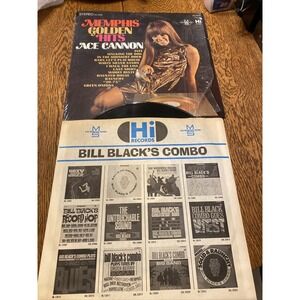 Ace Cannon Memphis Golden Hits Vinyl LP Hi Records SHL 32040 VG/VG+ In Shrink